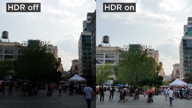 HDR đã mang lại những chuẩn mực mới về hình ảnh và độ sáng