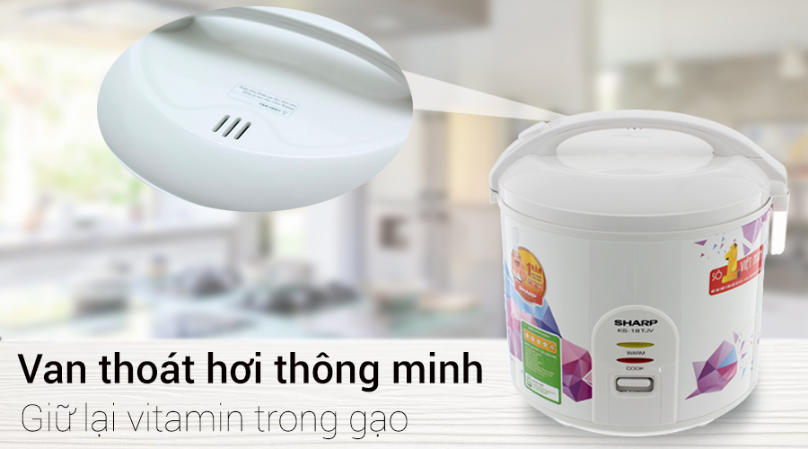 Top 3 Nồi Cơm Điện Sharp 1.8 Lít Dòng Cơ Giá Rẻ