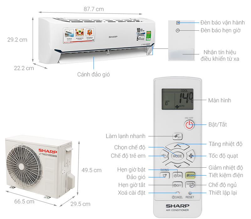 Mua combo máy giặt Electrolux, điều hòa Sharp giá rẻ