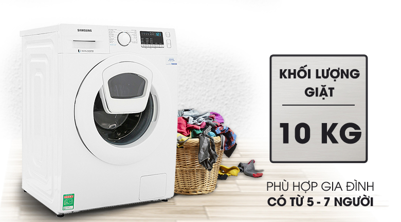 Sử Dụng Máy Giặt Lồng Ngang 10kg Nào Cho Gia Đình Có 4-5 Thành Viên