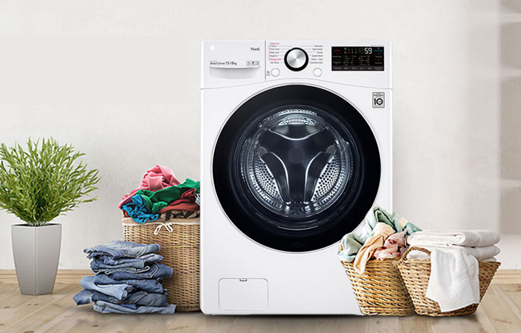 Một Số Mẫu Máy Giặt Sấy Cho Gia Đình Đông Thành Viên