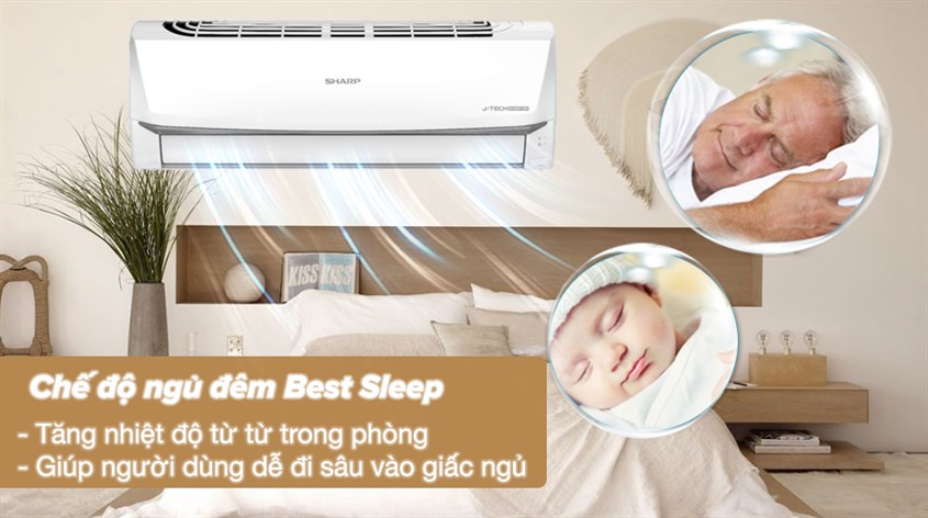 Chế độ ngủ đêm trên điều hòa là gì? Những lợi ích cho sức khỏe là gì?