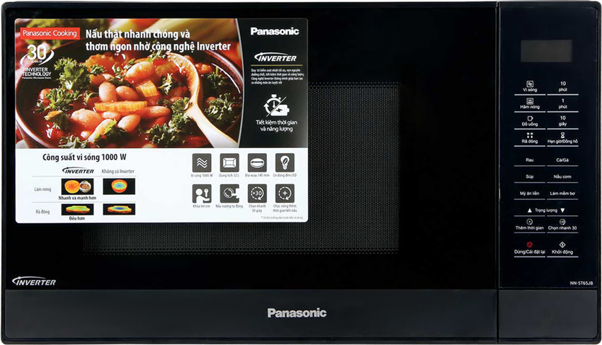 Top 3 Sản Phẩm Lò Vi Sóng Panasonic Inverter Giá Rẻ 