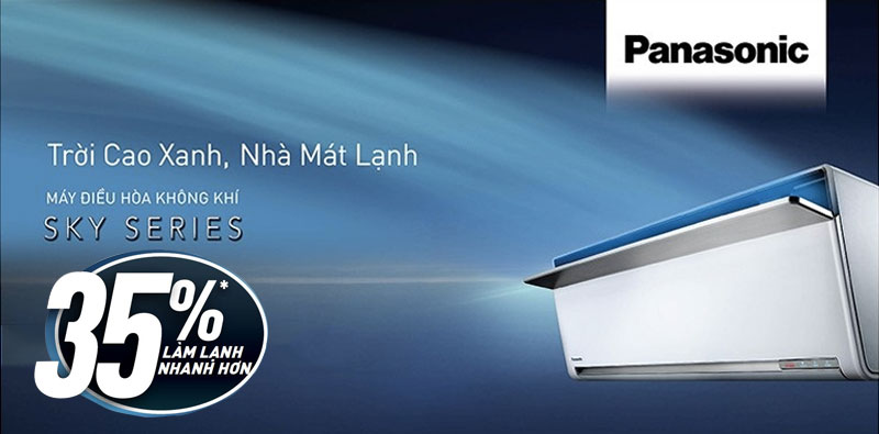 Ưu điểm vượt trội của điều hòa Panasonic Sky Series