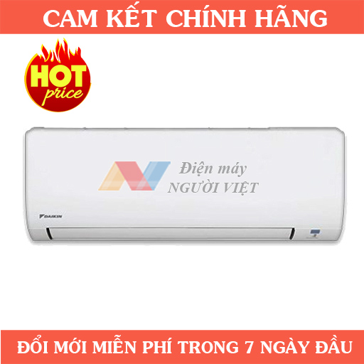 3 mẫu điều hòa Daikin 1 chiều bán chạy nhất đầu tháng 6/2021
