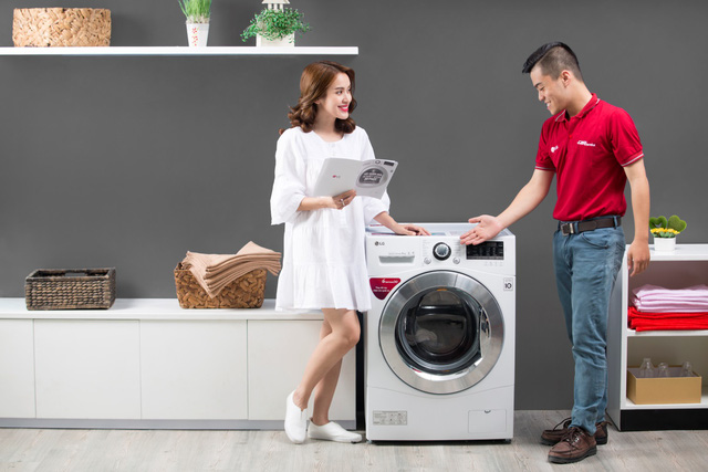 Tư vấn mua máy giặt LG lồng ngang
