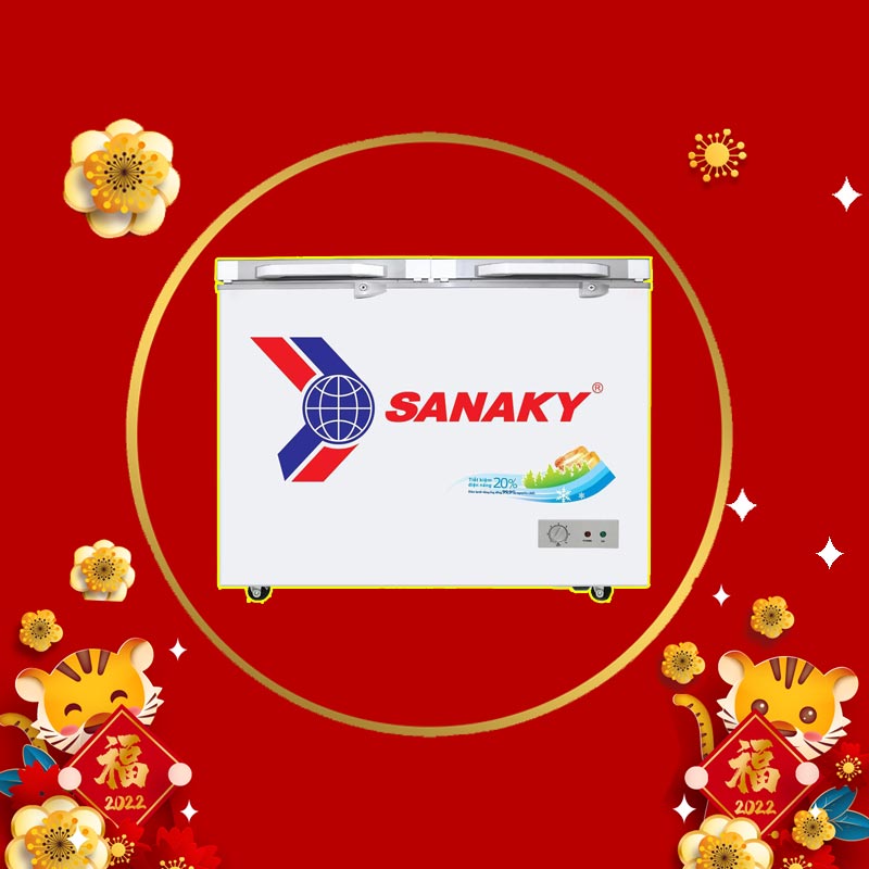 Lựa Chọn Tủ Đông Sanaky Trữ Thực Phẩm Tết 2022