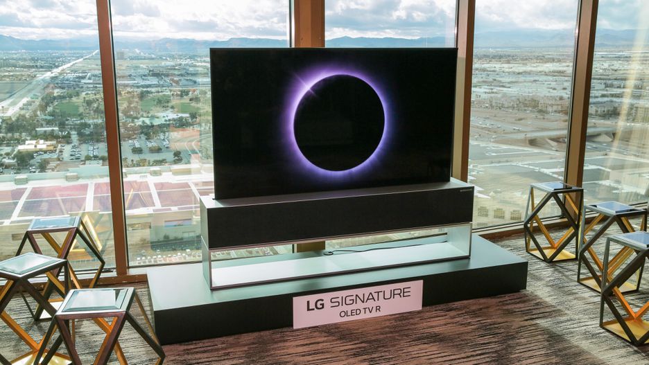 Mẫu OLED TV Cuộn Đầu TIên Trên Thế Giới Sẽ Được Bán Trong 2019