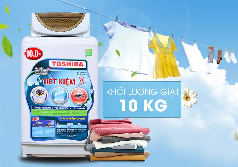 KHUYẾN MẠI THÁNG 7 CHO MỘT SỐ MẪU MÁY GIẶT TOSHIBA
