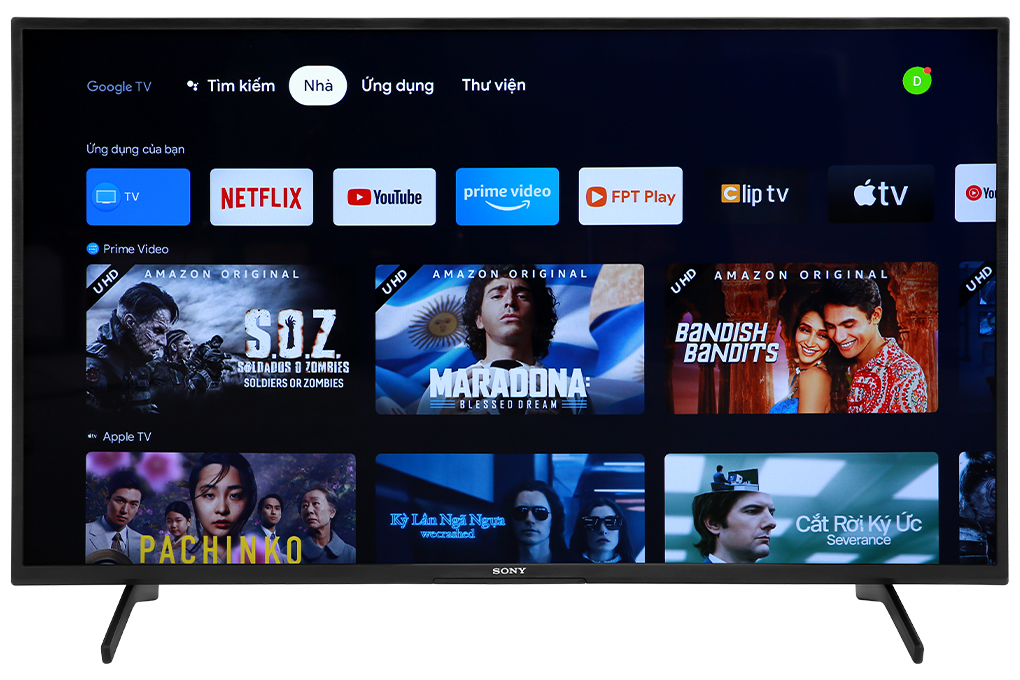 Google Tivi Sony KD-55X75K 55 inch 4K